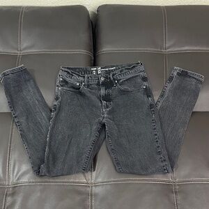 Mutual Weave Black Denim Jeans 31x32